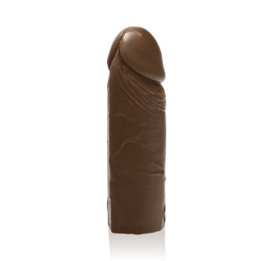 SI IGNITE Cock, Dong, Vinyl, Brown, 15 cm (6 in), Ø 4,4 cm (1,7 in)